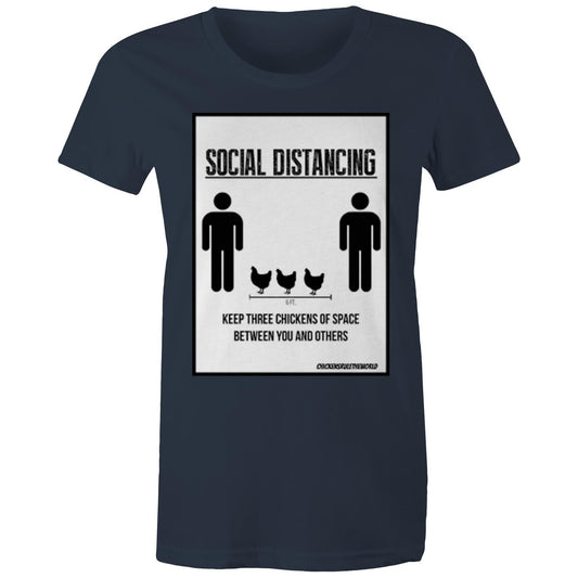 Social Distancing Chook Shirt
