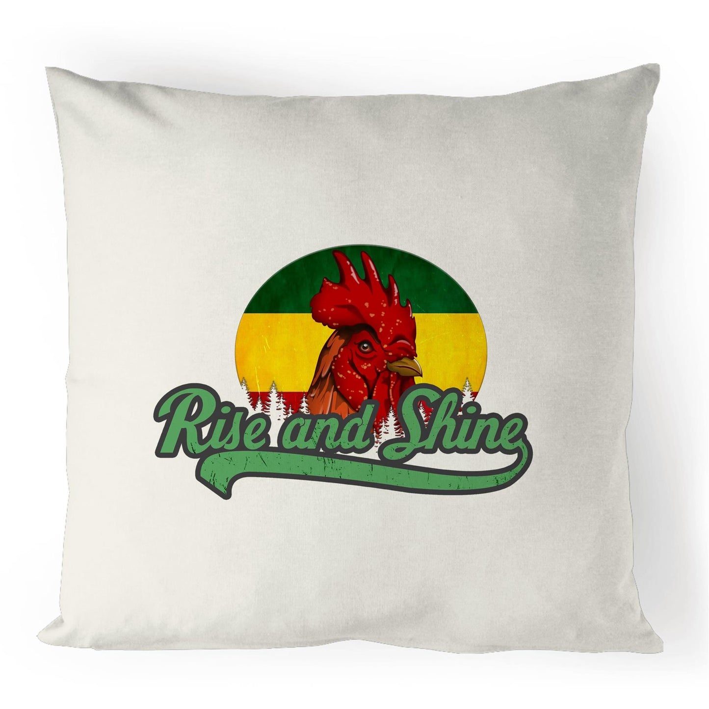Rise and Shine 100% Linen Cushion Cover