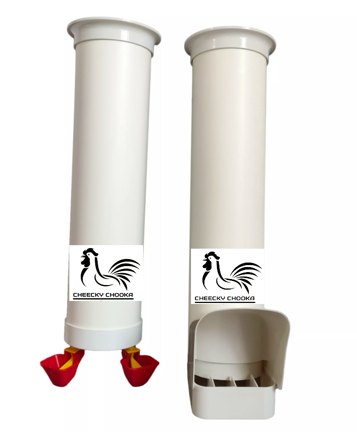 Chicken Feeder & Waterer Set