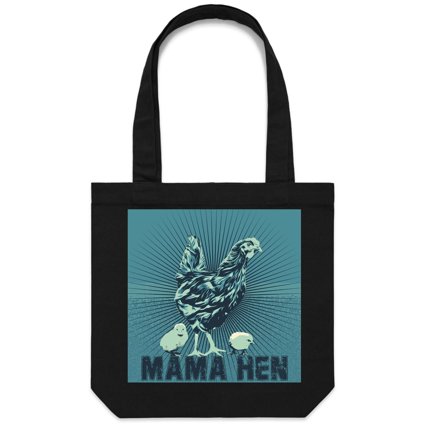 Premium 'Mama Hen' tote bag